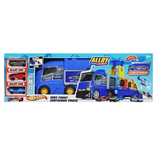 Вантажівка-паркінг Mic Container Truck + 3 машини (HW-118)