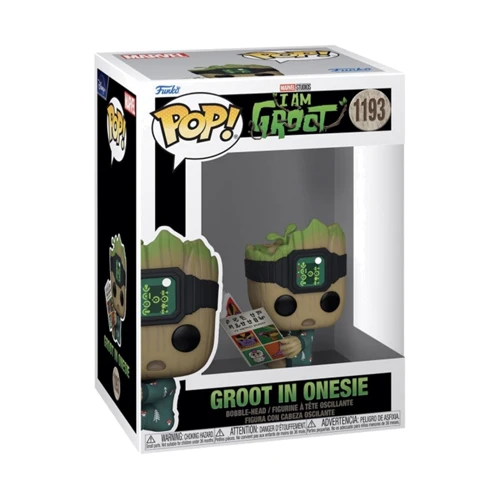 Ігрова фігурка Funko POP! Я є Грут - Грут з книгою (70651): Серія Guardians of the Galaxy