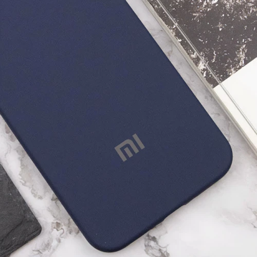 Чехол для телефонов Lakshmi Premium Silicone Case with Logo Full Camera Midnight Blue for Xiaomi Redmi Note 12S: Тип накладка на заднюю часть