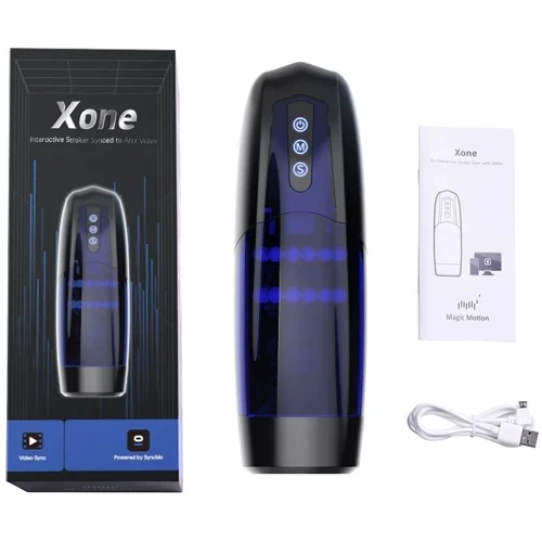 Интерактивный мастурбатор с толчками Magic Motion Xone