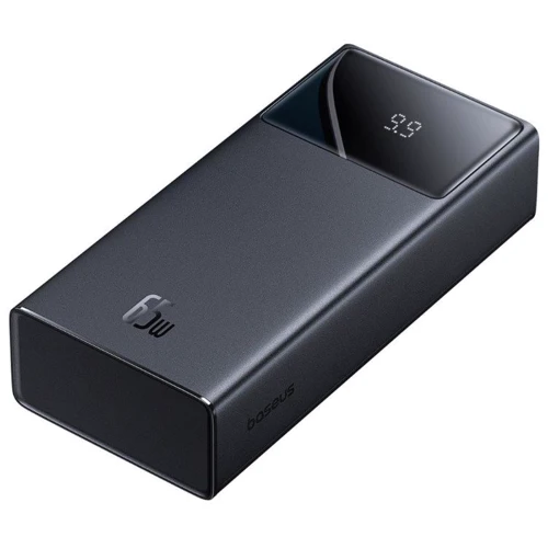 Внешний аккумулятор Baseus Power Bank 30000mAh Star-Lord Digital Display 65W Black (P10022908113-00): Встроенный кабель нет