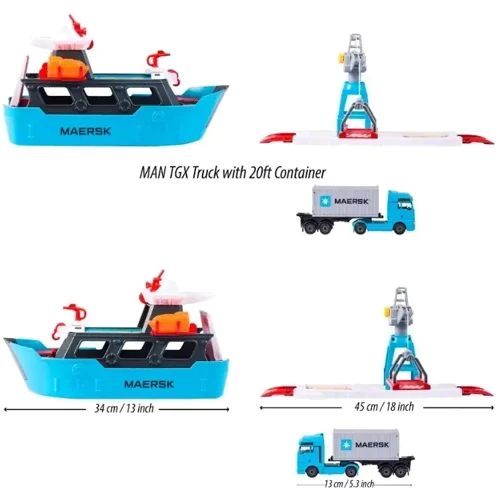 Ігровий набір Majorette Креатікс Логістичний порт (2050039)