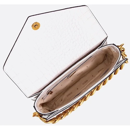 Женская сумка-сэтчел GUESS RETOUR TOP HANDLE FLAP белая (HWCG8664200-WHI): Страна производитель США