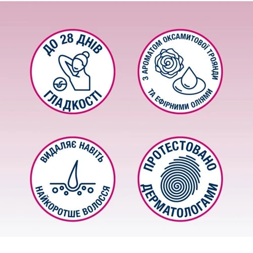 Veet Easy-Gelwax Воскові смужки для чутливої шкіри лінія бікіні та область пахв оксамитова троянда та ефірні олії 14 шт. фото 4