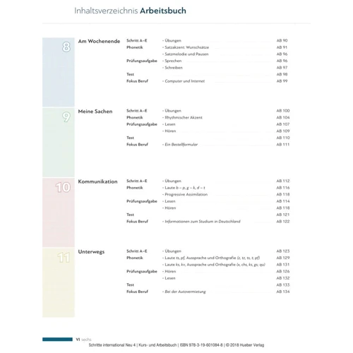 Schritte international Neu 4: Kursbuch und Arbeitsbuch mit Audio-CD фото 8