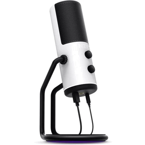 Микрофон NZXT Wired Capsule USB Microphone White: Тип преобразователя Конденсаторный