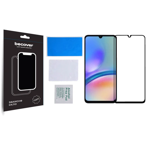 Аксессуар для смартфона BeCover Tempered Glass Black for Samsung A055 Galaxy A05 / A057 Galaxy A05s (710157)