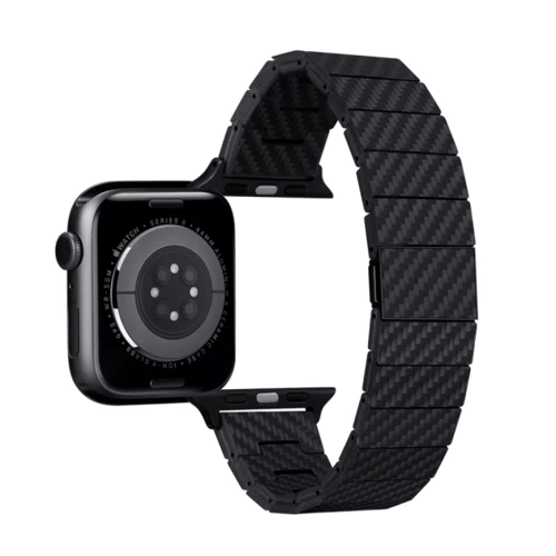 Аксесуар для Watch Pitaka Carbon Fiber Watch Band Modern Black/Grey for Apple Watch 42/44/45/49mm (AWB2307): Сумісність Apple Watch 49mm, Apple Watch 45mm, Apple Watch 44mm, Apple Watch 42mm