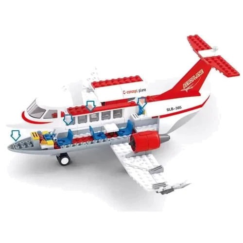 Конструктор Sluban Авіація - Літак (M38-B0365): Виробник Sluban