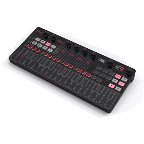 Аналоговый синтезатор IK MULTIMEDIA UNO Synth Pro Desktop Black Edition: Тип клавиатуры Базовая механика