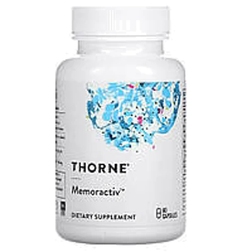 Thorne Research Memoractiv Меморактив Комплекс для підтримки пам'яті та мозку 60 капсул