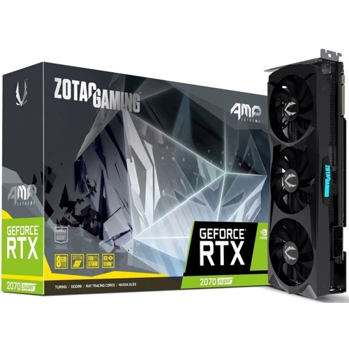 Видеокарта Zotac GeForce RTX 2070 SUPER AMP Extreme 8GB (ZT-T20710B-10P)