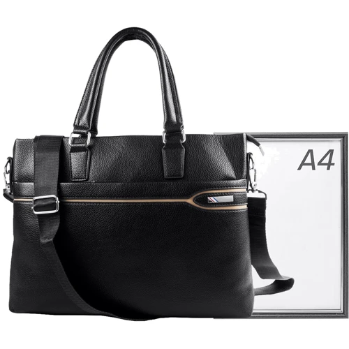 Чоловіча конференц-сумка Valiria Fashion чорна (3DET869-2-2): Стать Чоловік