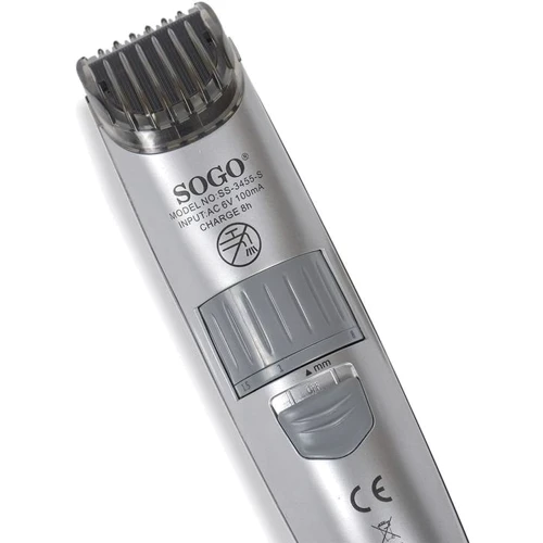 Машинка для стрижки (триммер) SOGO CPE-SS-3455-S: Количество насадок 1