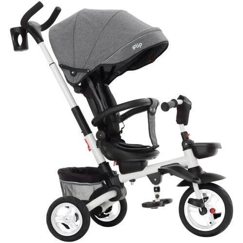 Велосипед триколісний Tilly Flip (T-390/1 Сірий)