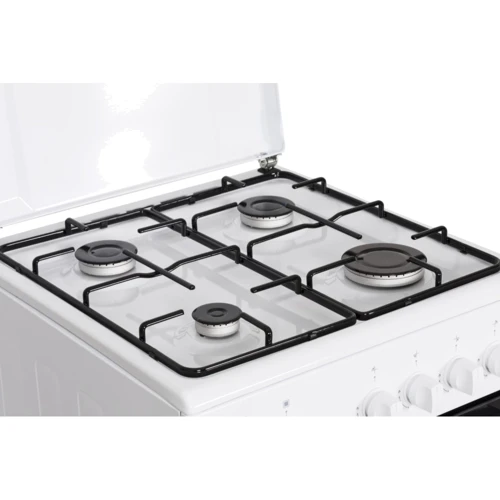 Газовая плита Heinner HFSC-SME50W: Тип варочной поверхности газовая