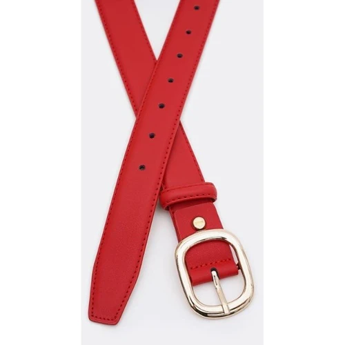 Женский ремень Borsa Leather красный (CV1ZK-112r-red): Пол Женский