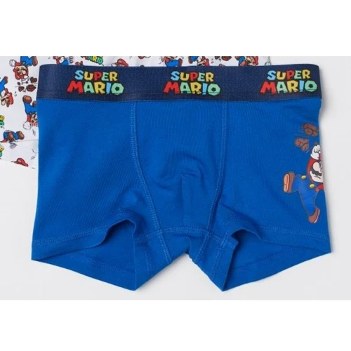 Трусы H&M Super Mario 7258299 98-104 см синие