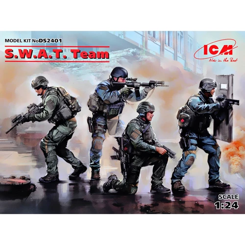 Команда ICM S.W.A.T. (набор для диорамы)