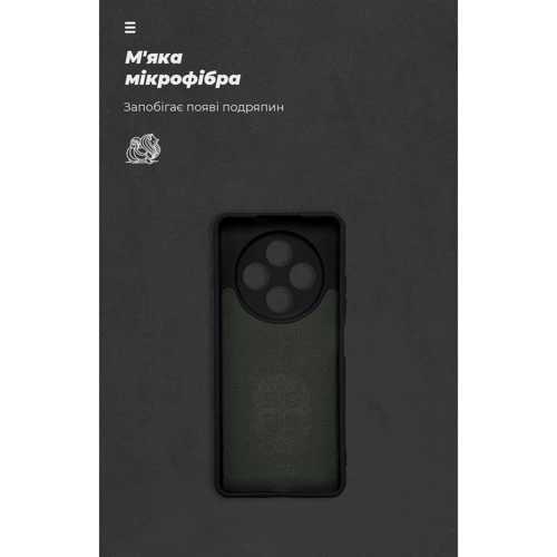 Чехол для телефонов ArmorStandart ICON Case Camera cover Black for Tecno Spark 30 4G (KL6) (ARM81365) фото 6