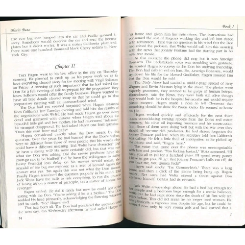Mario Puzo: The Godfather: ISBN 978-5-9908085-3-9