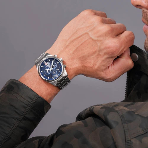 Наручний годинник Swiss Military Hanowa Airman First Class SMWGI0003104 (631145): Тип циферблата Аналоговый (стрелочный)