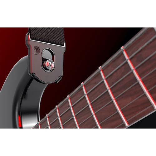 Ремінь гітарний PLANET WAVES PW50PLA05 Planet Lock Guitar Strap, Black фото 3