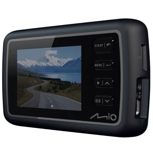 Mio Mivue 225 (UA): Оснащение аккумулятор, дисплей, микрофон, печать даты и времени на видео