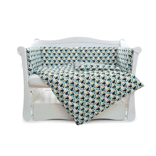 Бампер Twins Comfort line Тукан зелений (2054-C-055)