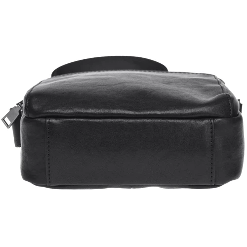 Мужская сумка через плечо Ricco Grande черная (K16458a-black): Тип ручки Короткая ручка, Плечевой ремень