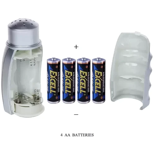 Мастурбатор с вибрацией, ротацией, подогревом и звуковым сопровождением BAILE - Vagina and Аss (BM-009023X)