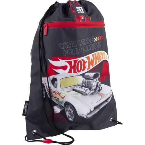 Сумка для взуття з кишенею Kite Education Hot Wheels HW21-601M-2: Стать Для хлопчиків
