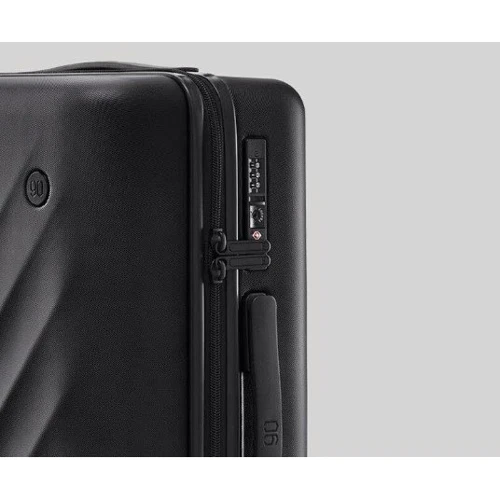Чемодан Xiaomi Ninetygo Ripple Luggage 26" Black (6941413222273): Материал поликарбонат