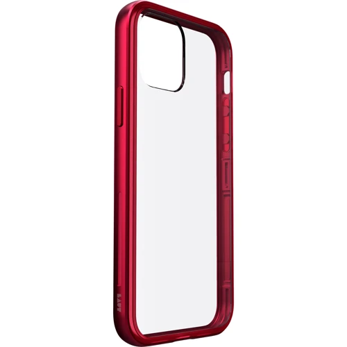 Чехол для iPhone LAUT Exoframe Clear/Crimson (L_IP20S_EX_R) for iPhone 12 mini