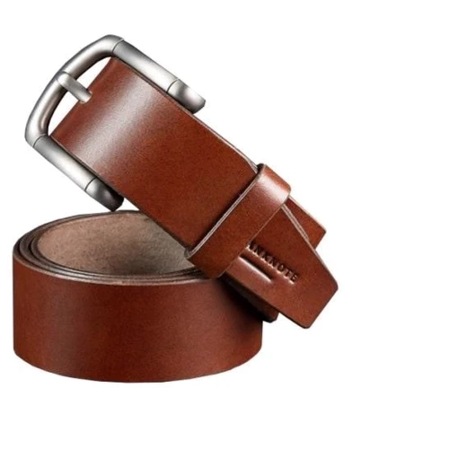 Чоловічий ремінь коричневий (BN-BELT-2-flint)