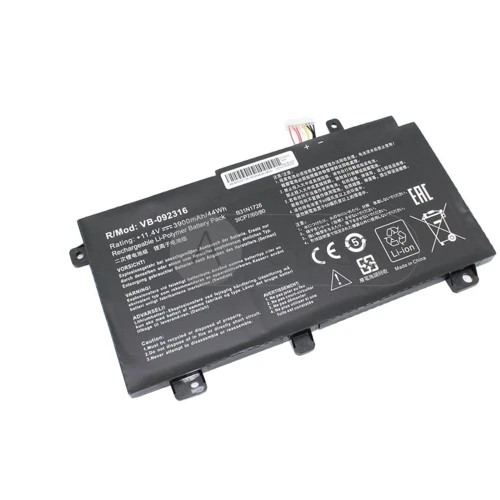 Батарея для ноутбука ASUS B31N1726 FX504 11.4V Black 3900mAh OEM (92316)