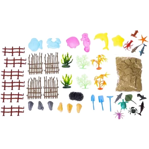 Ігровий набір Mountainking Кінетичний пісок Підводний світ (6337377)