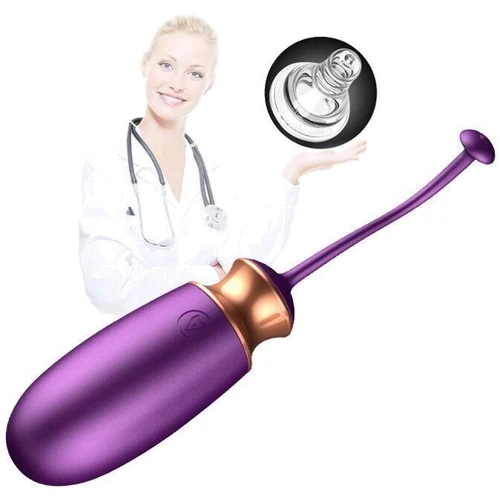 Виброяйцо с подогревом и пультом ДУ - Vibrating Silicone Love EGG USB, BS6300001