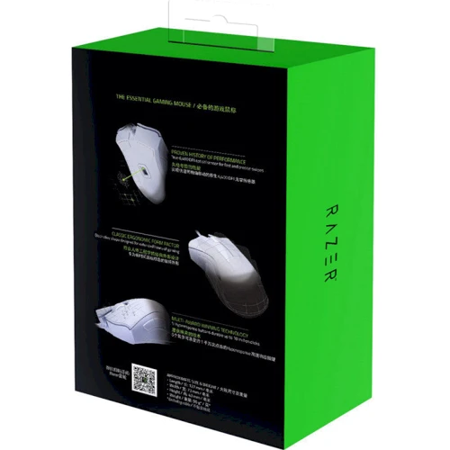 Мышь Razer DeathAdder Essential White (RZ01-03850200-R3M1): Длина кабеля 1.8