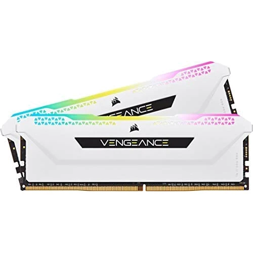 Corsair 32 GB (2x16GB) DDR4 3200 MHz Vengeance RGB PRO SL White (CMH32GX4M2E3200C16W)