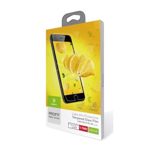 Защитное стекло для iPhone Baseus Tempered Glass Transparent Non-full-screen 0.15mm (SGAPIPH6S-GSB02) for iPhone 6/6s