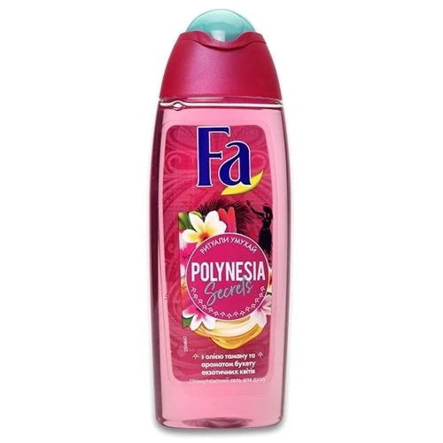 Fa Polynesia Secrets Umuhei Ritual Shower Gel 250 ml Гель для душа Секреты Полинезии Ритуал Умухай Аромат букета экзотических цветов
