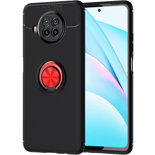

Tpu Case Tpu Pc Deen ColorRing Magnetic Holder Black/Red for Xiaomi Mi 10T Lite