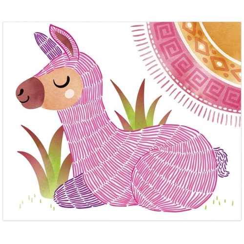 Набор для творчества Janod Раскраски Животные (J07783)