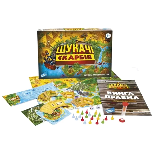 Игра детская настольная Кладоискатели (1206C_UA): Возраст от 6-ти лет
