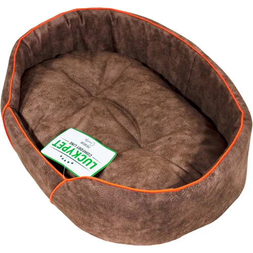 Лежак Lucky Pet Долли №2 коричневый 37х49х13 см (212944)