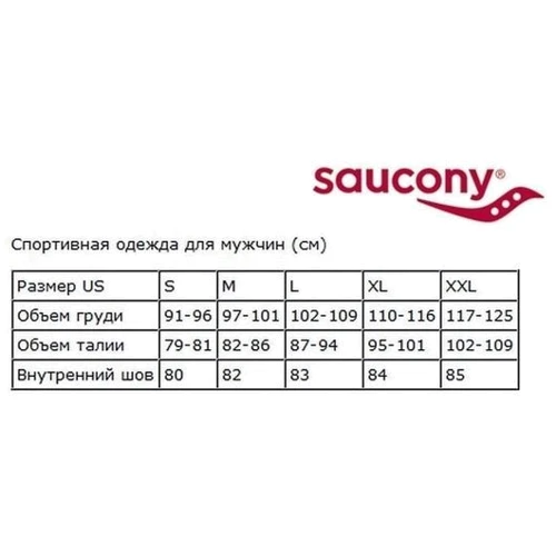 Спортивні тайтси Saucony Solstice Tight SAM800231-MIBK 46 сині: Розмір 46