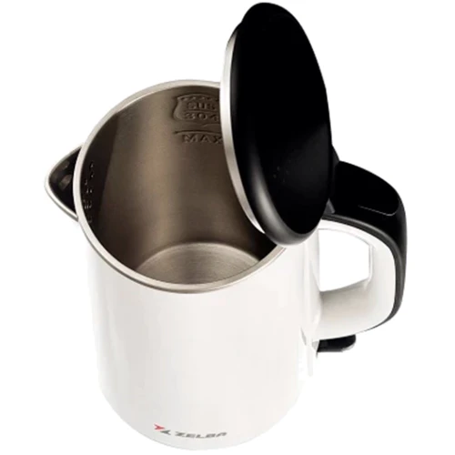Электрочайник ZELBA PK-181.54 White: Покрытие нагревательного элемента (материал) нержaвеющaя стaль