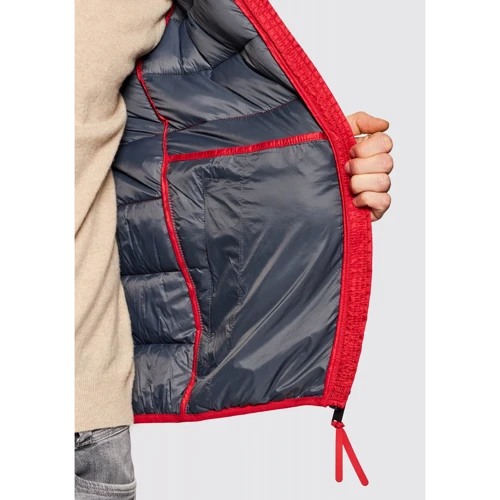 Куртка CMP Man Jacket Fix Hood (30K2757-C929) 54 червоний демісезон з капюшоном фото 7