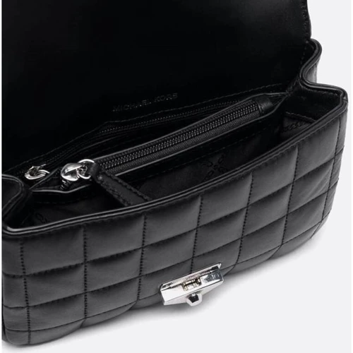 Жіноча сумка крос боді Michael Kors SM CHAIN SHLDR чорна (30H0S1SL1T001): Тип Сумки